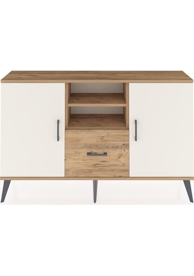 Arges Konsol 4 Raflı Tek Çekmeceli 2 Kapaklı 132x30x83 Çam-aytaşı/çam Aytaşı/çam Arges Konsol 4 Raflı Tek Çekmeceli 2 Kapaklı 132x30x83 Çam-aytaşı/çam Aytaşı/çam