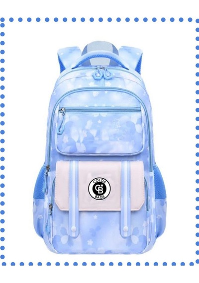 Color Bags Ultra Kalite Su Geçirmez Sırt Destekli Okul Çantası B-