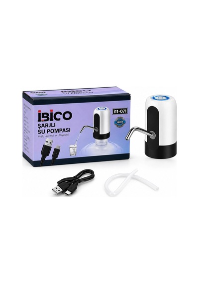 Usb Şarjlı - Otomatik Damacana Su Pompası 4w - 800mah İ11-071 Bx40