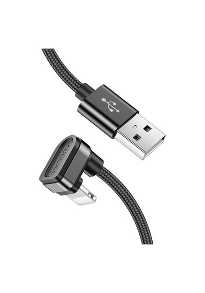 Kuulaa U Şekli Apple Uyumlu iPhone Oyuncu Şarj Ve Veri Kablosu 2 Metre 2.4a 180 Dirsek Tasarım Mh-hs2061-4111