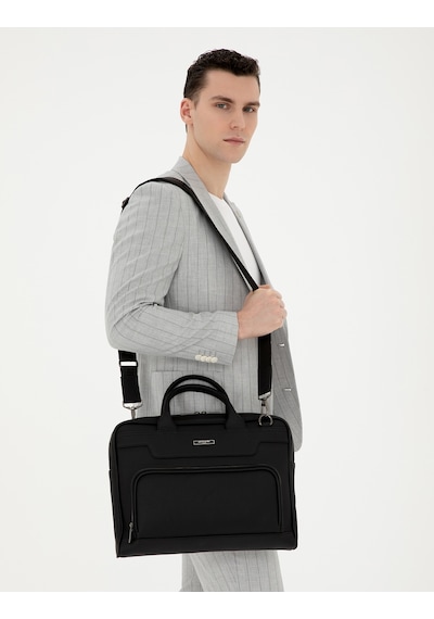 Pierre Cardin Erkek Siyah Çanta 50288747-vr046 Siyah