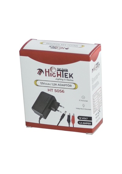 Hightek Ht-5056 12volt 1.2amper Akü Şarj Adaptörü