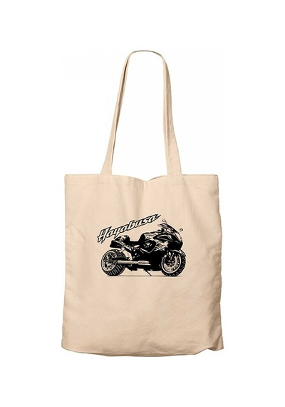 Suzuki Hayabusa Krem Kanvas Bez Çanta Krem