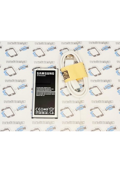 Samsung Uyumlu Galaxy S5 G900 Batarya Pil (USB Kablo)
