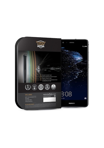 Buff Huawei P10 Lite İle Uyumlu Darbe Emici Ekran Koruyucu Film