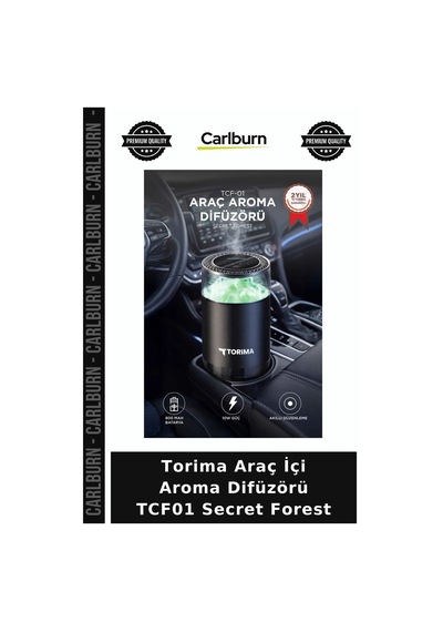 Özel Seri Torima Araç İçi Aroma Difüzörü Tcf01 Secret Forest Araba Kokusu Pc Malzeme Ev Ferahlığı