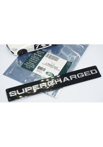 Dk Tuning Supercharged Bagaj Siyah Logo Arma Range Rover İle Uyum