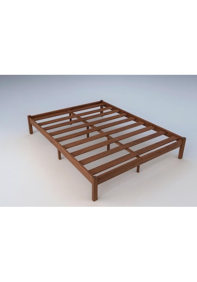 Butik Ceviz Renk Doğal Masif Ahşap Butik Karyola Ceviz Renk Başlıksız 140x190 Butik Ceviz Renk Doğal Masif Ahşap Butik Karyola Ceviz Renk Başlıksız 140x190