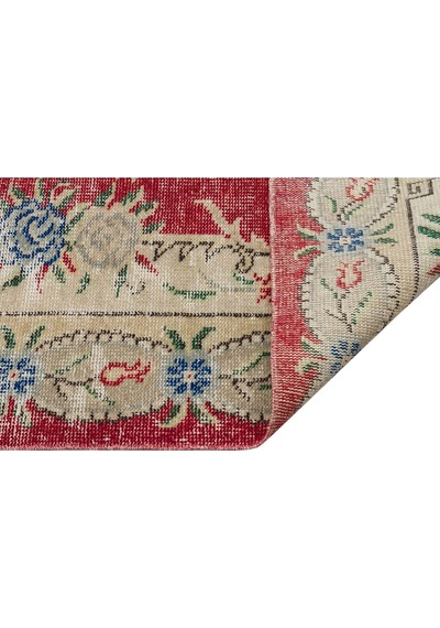 Vintage El Dokuma Halı 173 X 290 Cm 8643