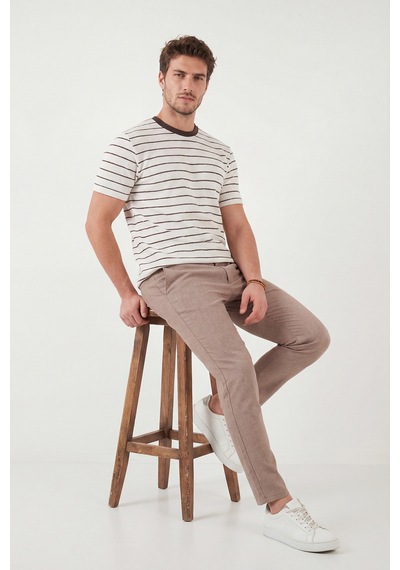 Buratti Erkek T Shirt 5904039 Kahve Kahve