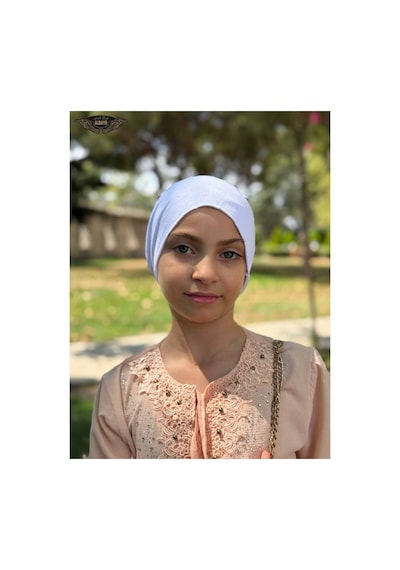 Aldaıyr Dikişli Hazır Pratik Geçmeli Düz Çocuk Boru Bone Mor