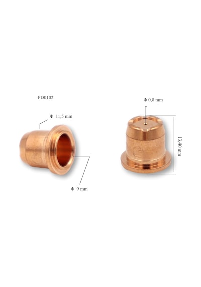 Trafimet S 45 0,8mm Plazma Kesim Memesi Pd0102-08