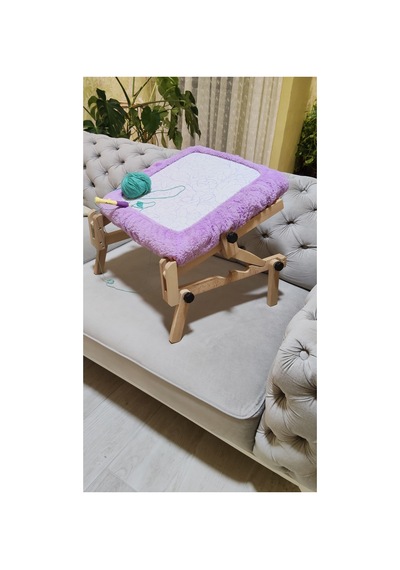 Kasnak Tutucu Ahşap Şezlong Stand 20cm İle 60cm Arası Tüm İğneli/telli Kasnak Bağlanabilir Özellik