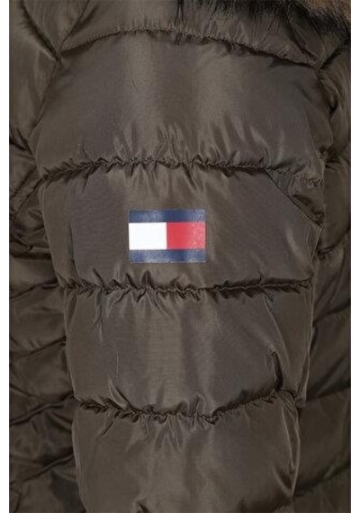 Tommy Hilfiger Kadın Mont Yeşil 001