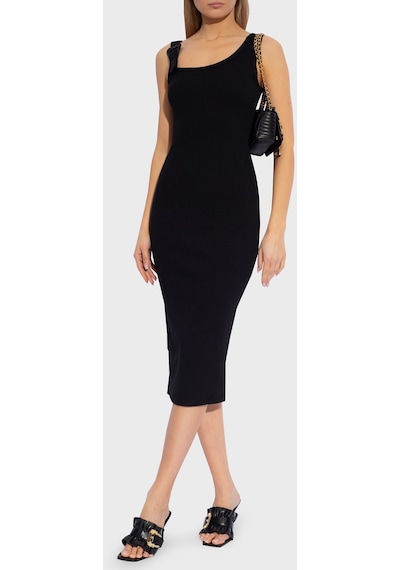 Versace Jeans Couture Bayan Elbise 76hao947 J0004 899 Siyah