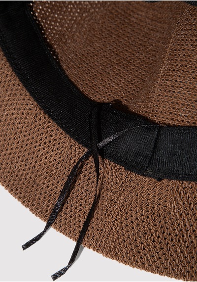 Mavi - Kahverengi Bucket Şapka 1910080-70227