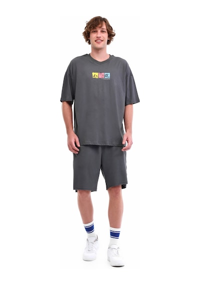 Kinetix Ml Luela 11hs102 5fx Gri Erkek Kısa Kol T-shirt Gri