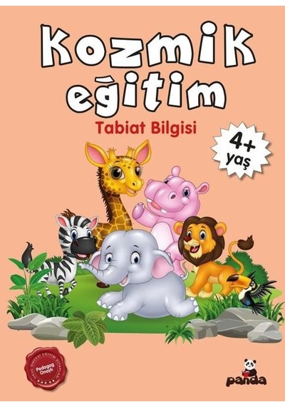 Kozmik Eğitim Tabiat Bilgisi 4+ Yaş- Panda