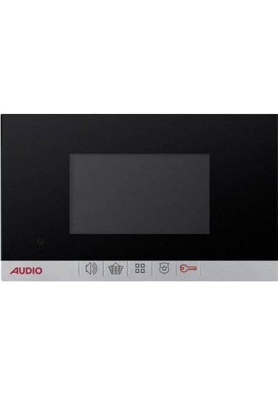 Audio 001181 4.3" Görüntülü Diafon Şube Bus Plus Siyah