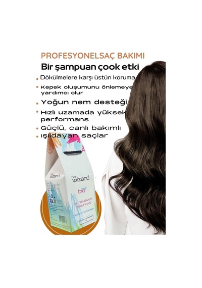 Valentines Professional Hair Wizard Yeni Nesil Saç Bakım Şampuanı 500 ML