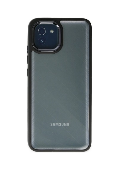 Samsung Uyumlu Galaxy A03 Kılıf Dora Kapak - Siyah 0.2M-Çok Renkli