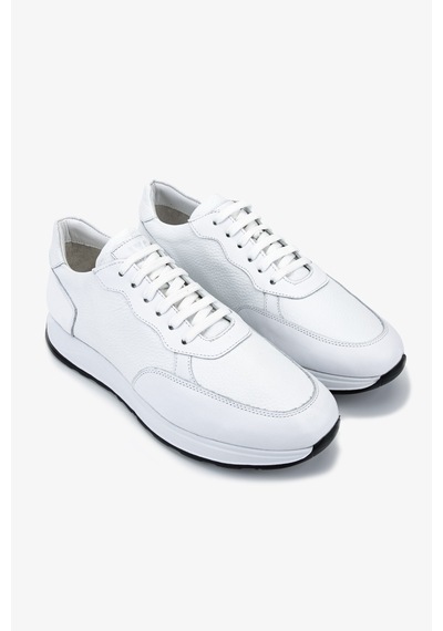 Valmenti Erkek Hakiki Deri Beyaz Sneakers & Spor Ayakkabı 771 81128 Erk Ayk Y26 Beyaz