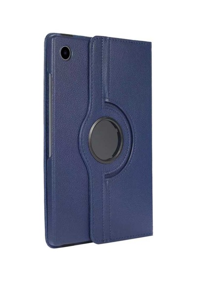 Galaxy Tab A8 10.5 Sm-x200 2021 Uyumlu Zore Dönebilen Standlı Kılıf-lacivert Tablet Kılıfı