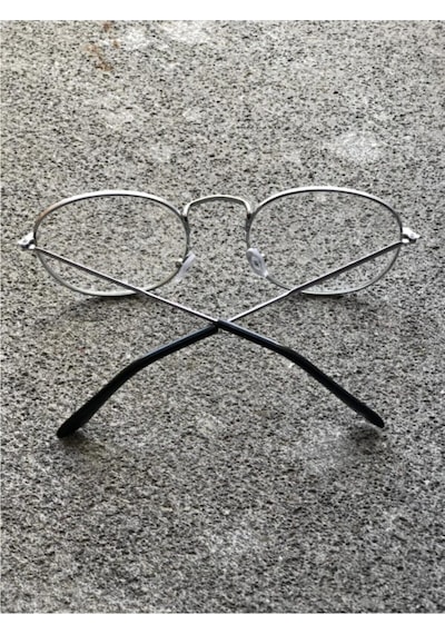 Silver Oval Mavi Işık Korumalı Gözlük