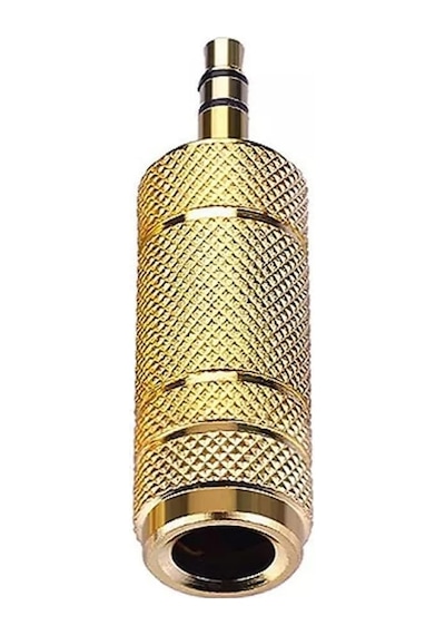 Altın 3.5 Mm Erkek Jack 6.3 Mm Gitar Jack Çevirici 1 Adet