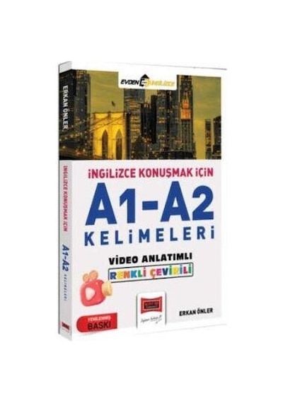 İngilizce Konuşmak İçin A1 - A2 Kelimeleri Video Anlatımlı - Erkan Önler - Yargı