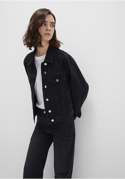 Mavi - Ruby Iconic Koyu Gri Jean Ceket 1110505-89163 Antrasit