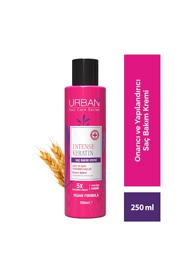 Intense Keratin Aşırı Yıpranmış Saçlara Özel Saç Bakım Kremi 250ml-vegan