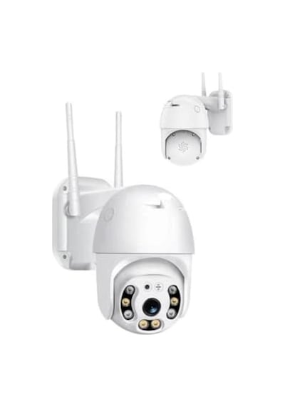 Torima Cmr-12 Beyaz 360 Görüş Hareketli Wi-fi Akıllı Ip Güvenlik Kamerası Dış Mekan Kamerası