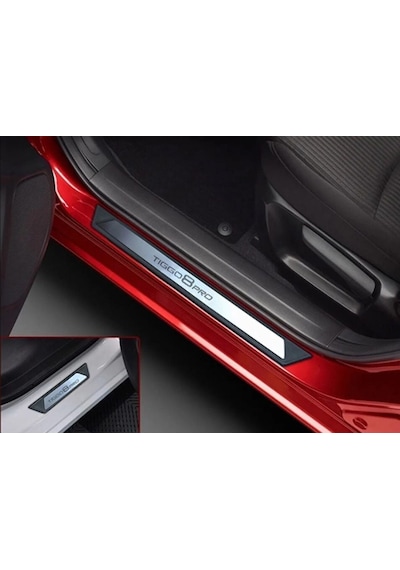 Chery Tiggo 8 Pro Krom Kapı Eşik Koruması Kgagesık00133