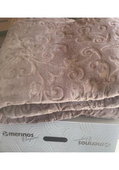 Merinos Elegans Vizon Battaniye Tek Kişilik