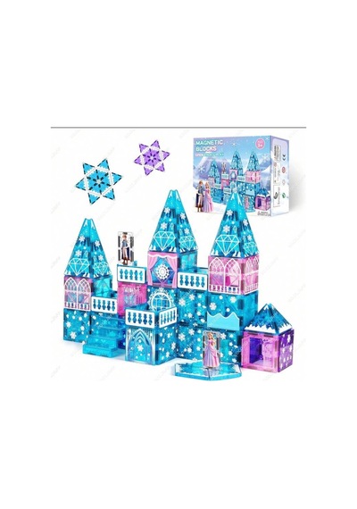 48 Parça Prens Frozen Serisi Manyetik Fayanslar