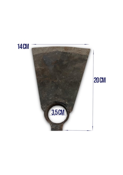Tek Yönlü Bahçe Çapası Ağız Uzunluğu 14 Cm Toplam Uzunluğu 20 Cm Sap Hap Hariçtir