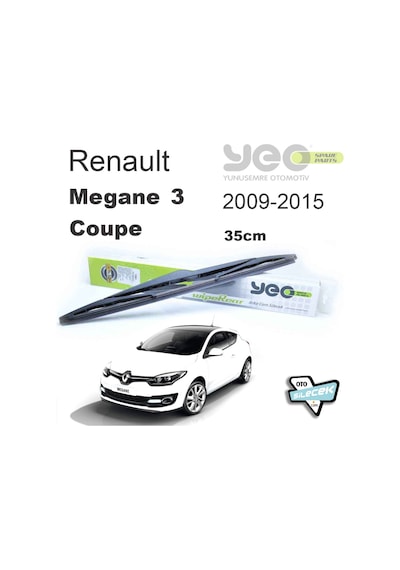 Yunus Emre Otomotiv Renault Megane 3 Coupe Arka Silecek 2009-2015