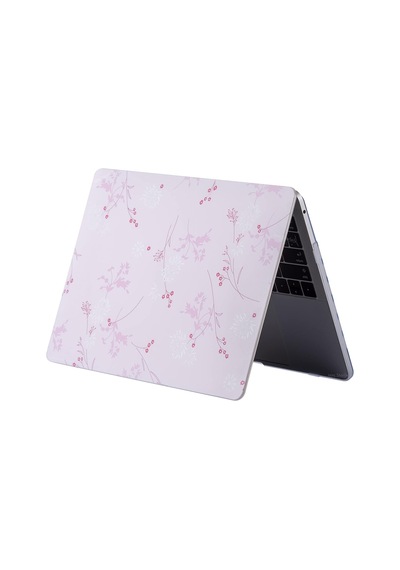Macbook Air Kılıf 13 İnç Flower05nl Eski Usb Girişli Model 2010-2017 A1369 A1466 İle Uyumlu Açık Pembe Belirtilmemiş