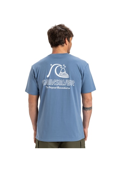 Quıksılver Quiksilver Evo Original Bs Erkek Mavi Tişört Blq0 Mavi
