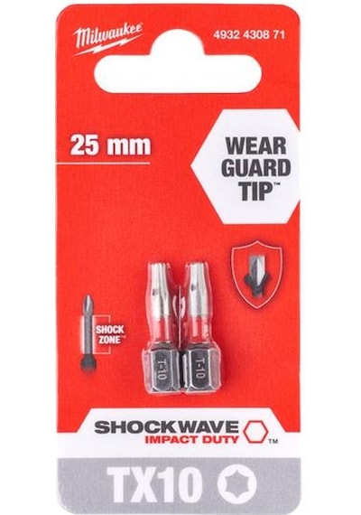 Milwaukee Bits Uç Tx10 25mm 2'li Paket 4932430871