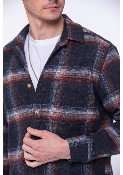 Oversize Oduncu Yumuşak Dokulu %100 Cotton Kareli Hediye Kutulu Erkek Gömlek Fs-002201 - Yeşil-1734 Oversize Oduncu Yumuşak Dokulu %100 Cotton Kareli Hediye Kutulu Erkek Gömlek Fs-002201 - Yeşil-1734