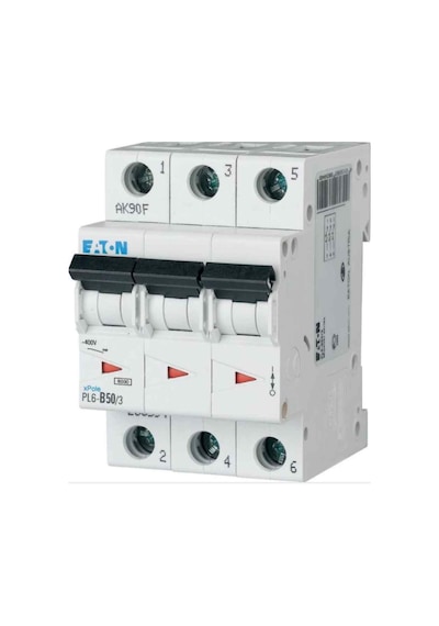 Eaton Pl6-b50/3 Otomatik Sigorta - 6ka - B Eğrisi-eaton
