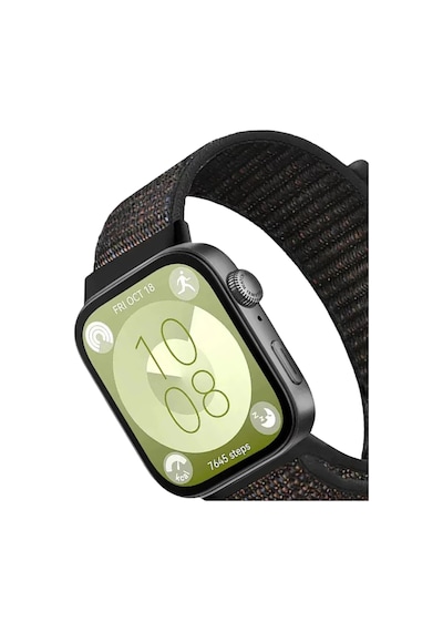 Newface - 428 - Huawei Fit 4 Hasırlı Cırtcırtlı Kordon - Glblseme - - Siyah