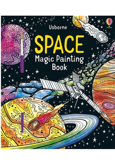 Space Magic Painting Book Usborne