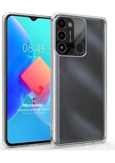 Microsonic Tecno Spark 8c Kılıf Transparent Soft