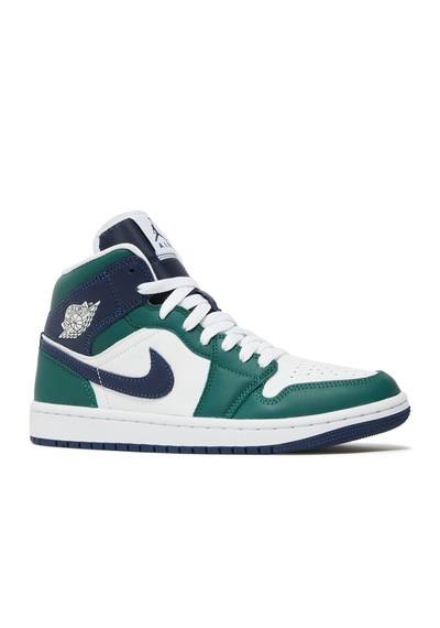 Nike Air Jordan 1 Mid Se Dseahawks W Siyah - Yeşil