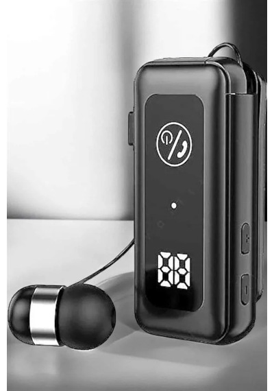Kablolu Makaralı Bluetooth Kulaklık Uzun Pil Ömrü Dijital Göstergeli Uzun Pil Ömrü Kulaklık
