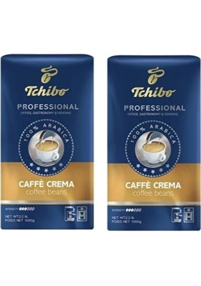 Tchibo Professional Caffe Crema Çekirdek Kahve 2 x 1 KG