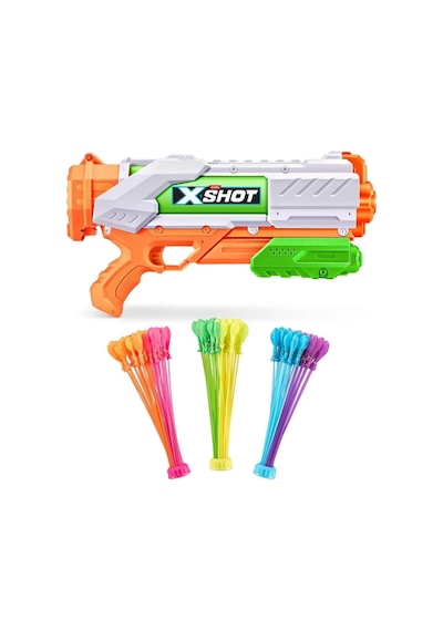 56568 Sun-zur-x-shot Water Balon Atan Su Tabancası Bunch O Balloons-x-shot